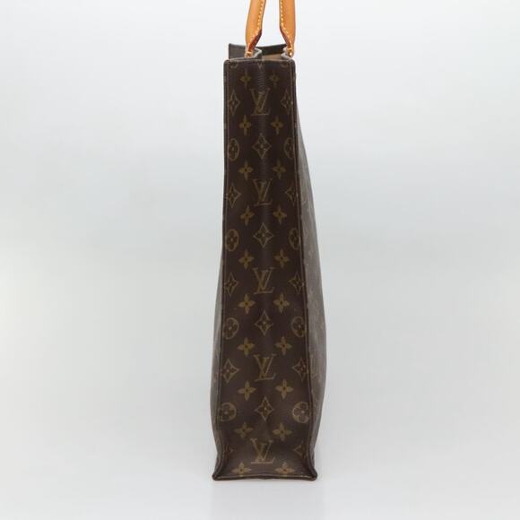 LOUIS VUITTON Monogram Sac Plat Hand Bag M51140 - Picture 4 of 16